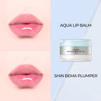 TITTO AQUA BEAM DUAL POT #01 AQUA LIP BALM/SHINE BEAM PLUMPER