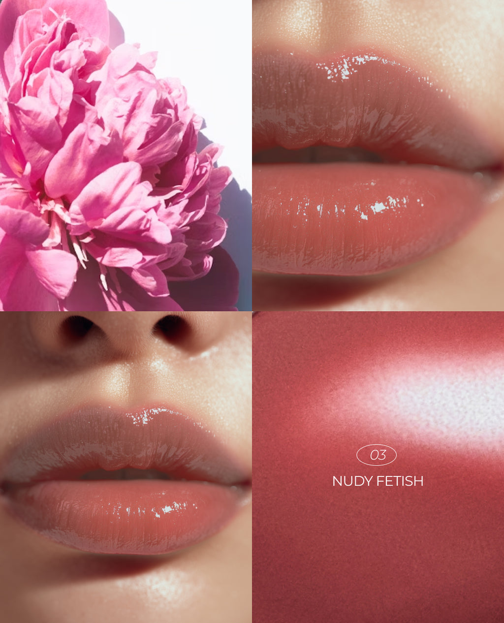 TITTO LIP&CHEEK DUAL POT #03　ROSYDEW / NODIEPOP
