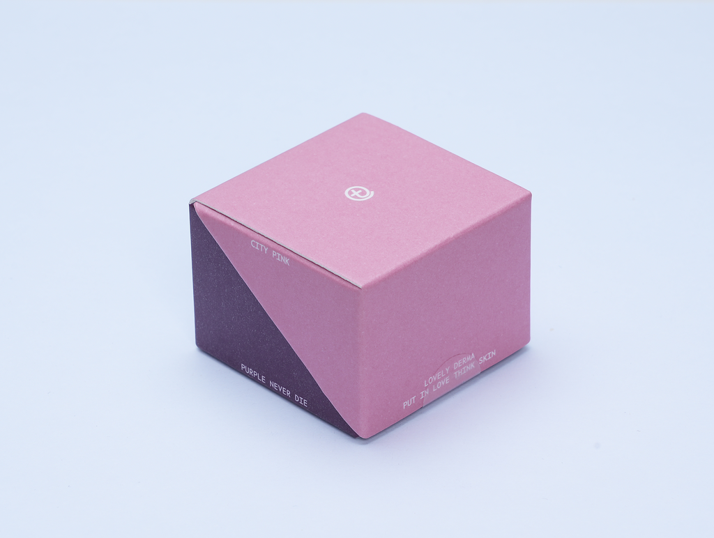 TITTO LIP&CHEEK DUAL POT #05 CITY PINK / PURPLE NEVER DIE