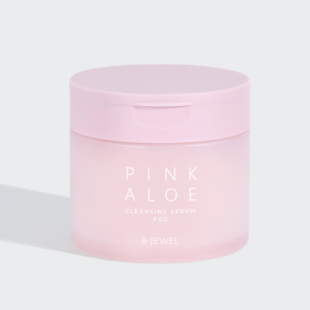 BJEWEL PINK ALOE GLOW CLRANSING SERUM PAD