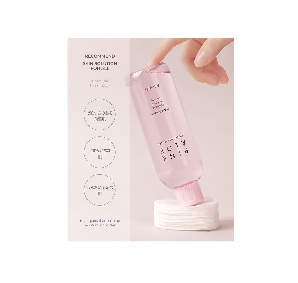 BJEWEL PINK ALOE GLOW PHA TONER 200ml