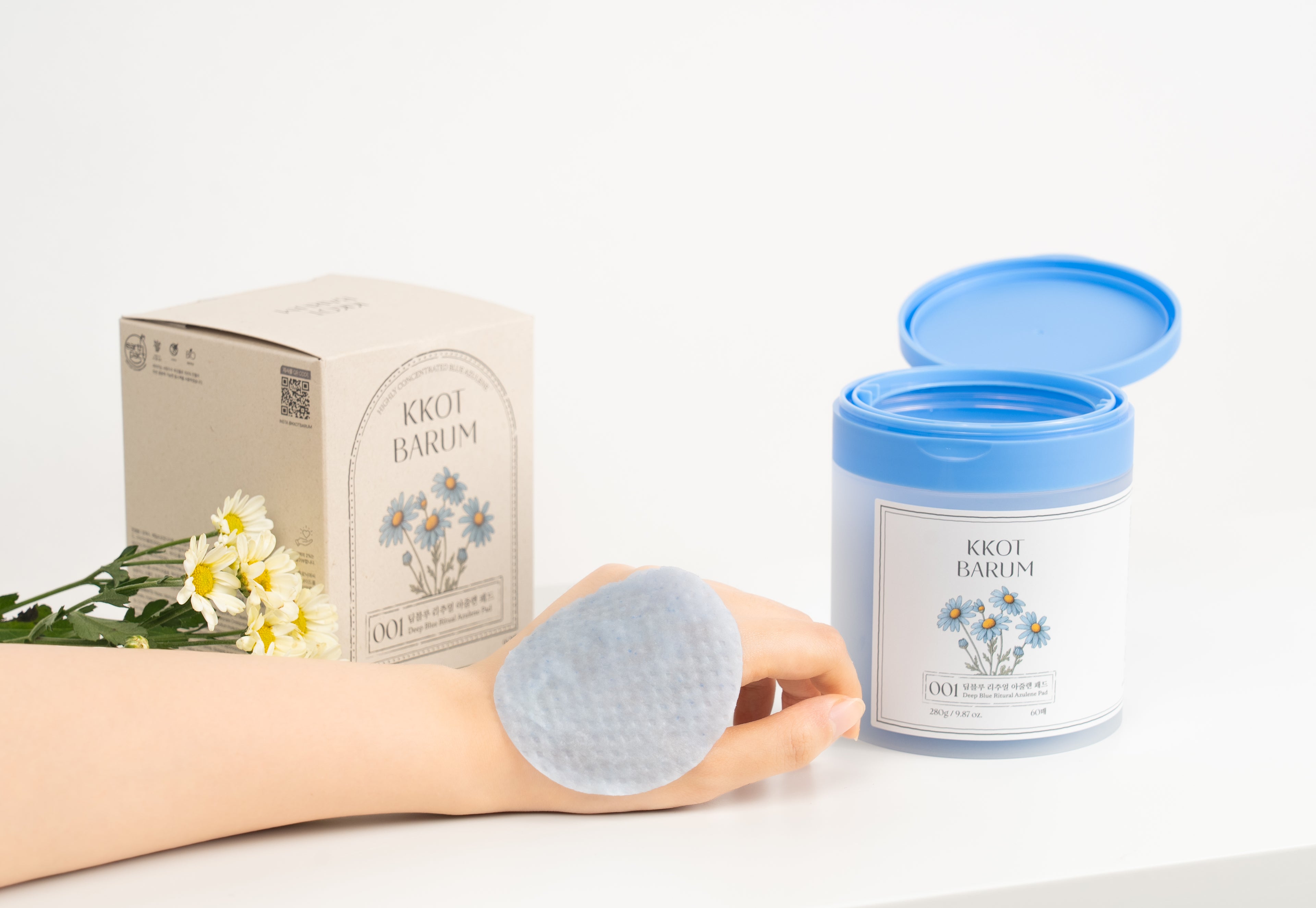 KKOT BARUM 001 DEEP BLUE RITUAL AZULENE PAD