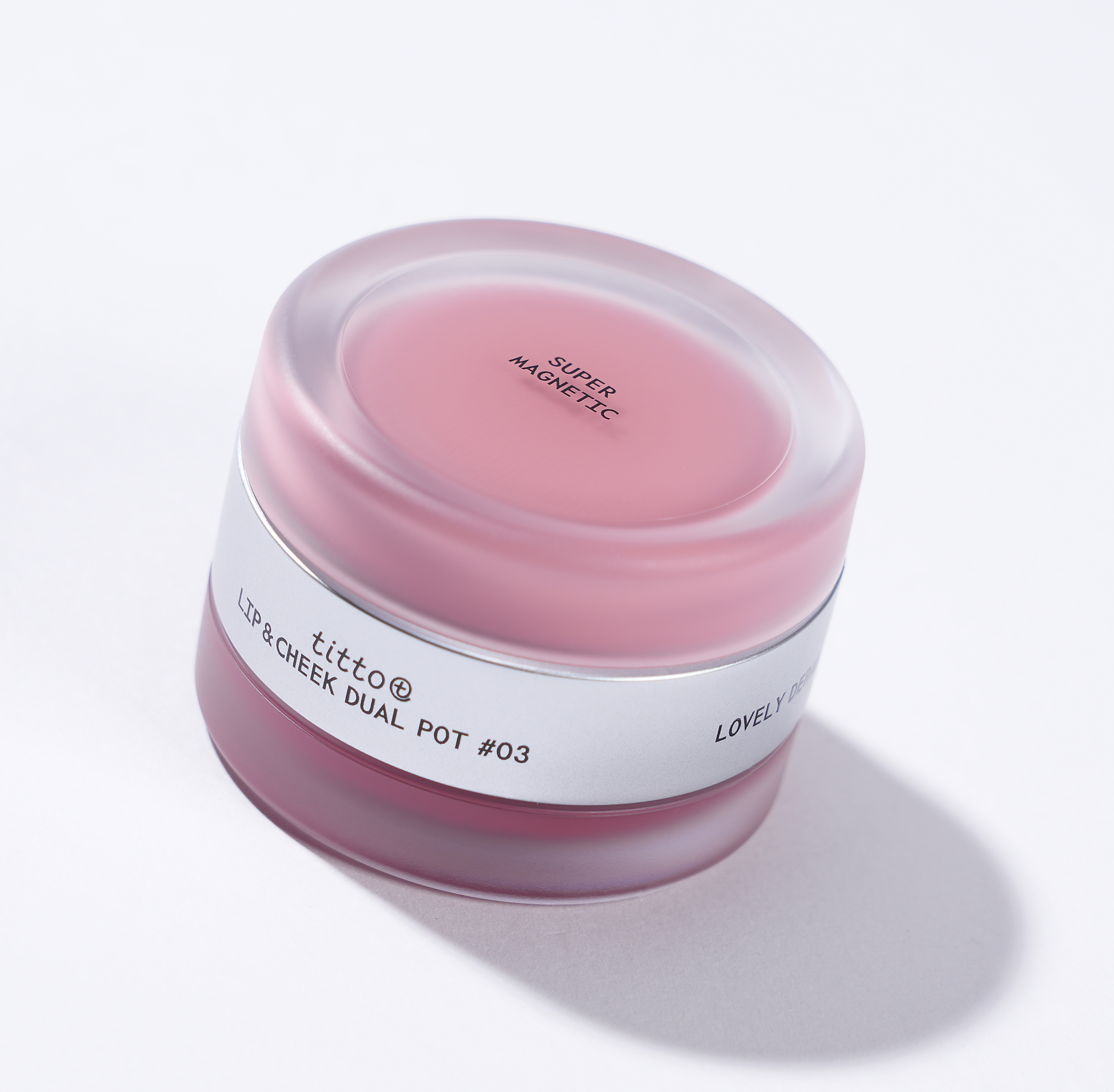 TITTO LIP&CHEEK DUAL POT #03　ROSYDEW / NODIEPOP