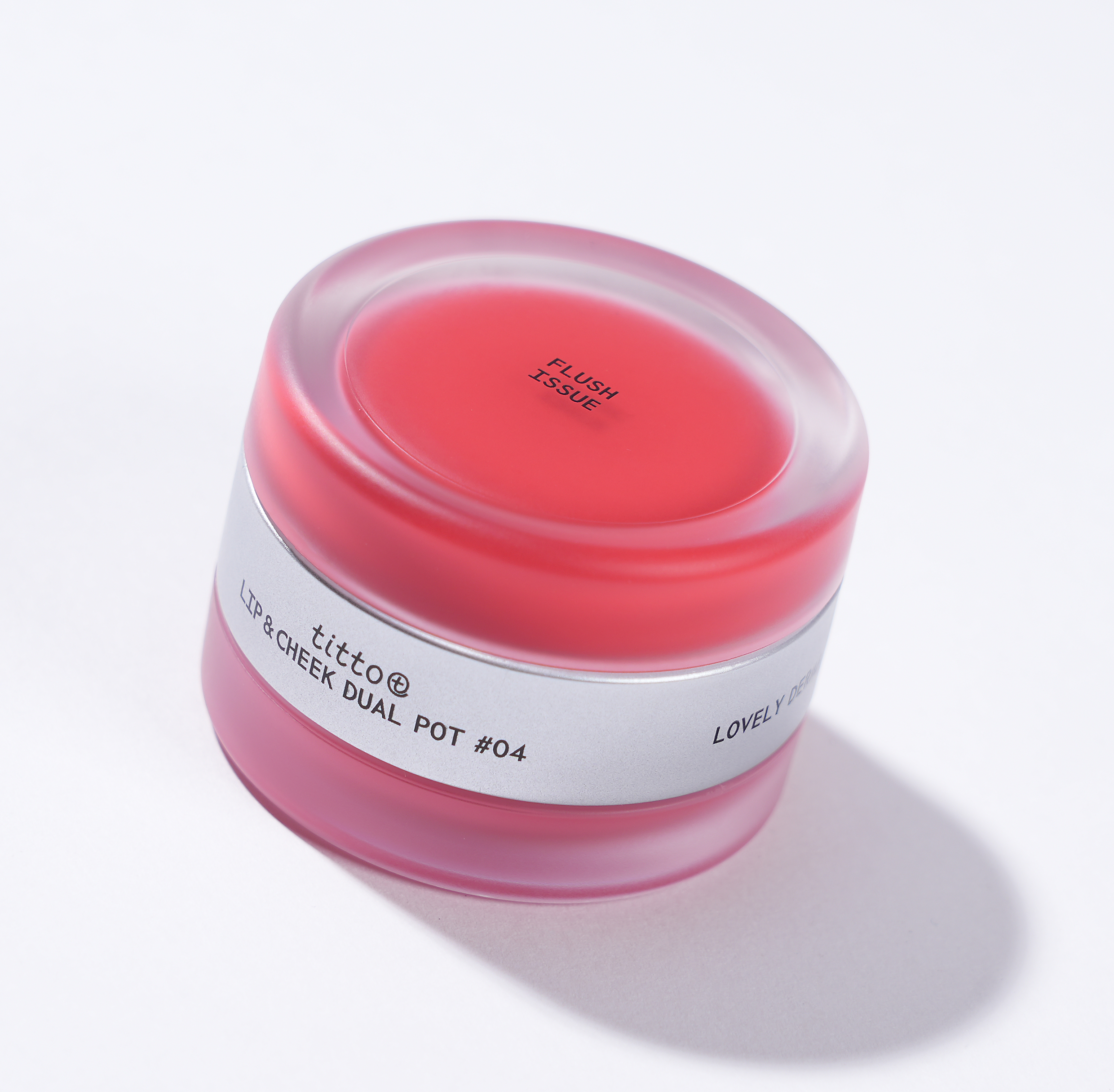 TITTO LIP&CHEEK DUAL POT #04 FIRST BLOSSOM / PEACHES