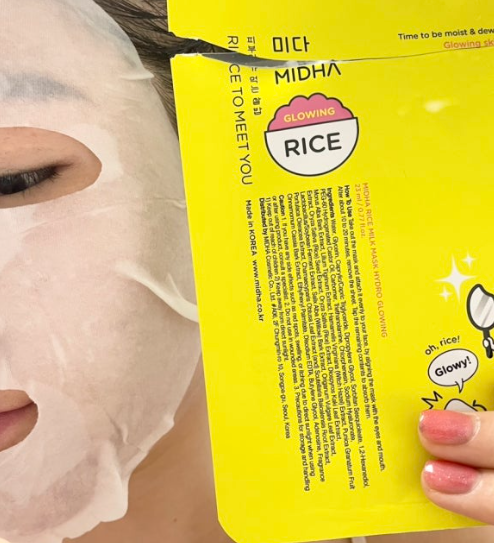 Rice Milk Mask Hydro Glowing (5ea)