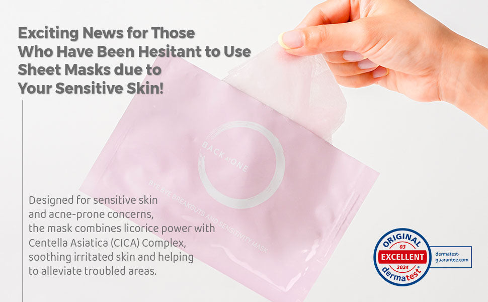 BYE BYE BREAKOUTS AND SENSITIVITY MASK (10ea)