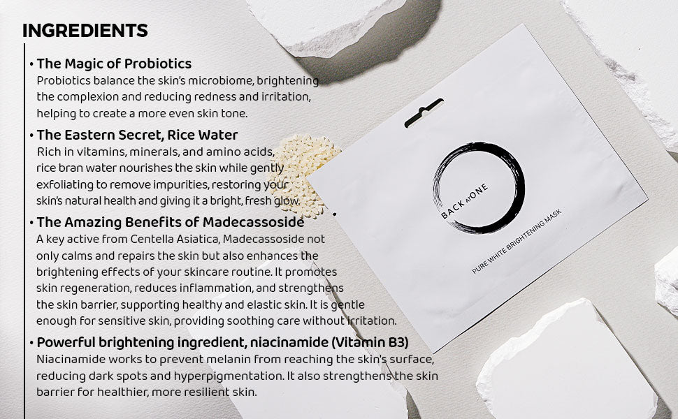 PURE WHITE BRIGHTNING MASK (10ea)